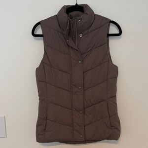 GAP‎ Brown Quilted Vest